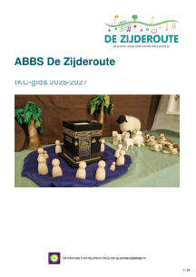 de schoolgids van De Zijderoute